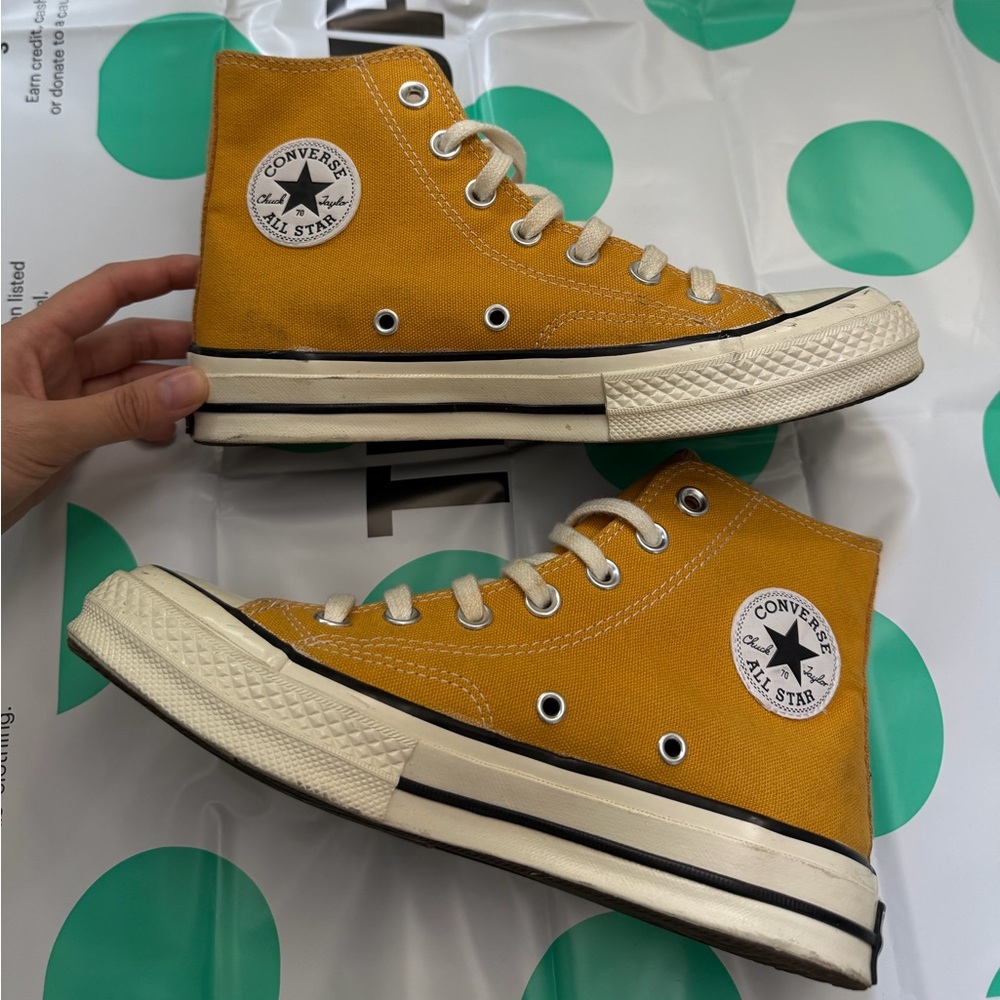 Converse Chuck 70 Classic High Top Converse Mustard Yellow
